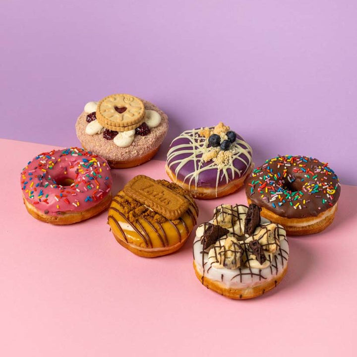 Vegan donut party box (24 pieces)