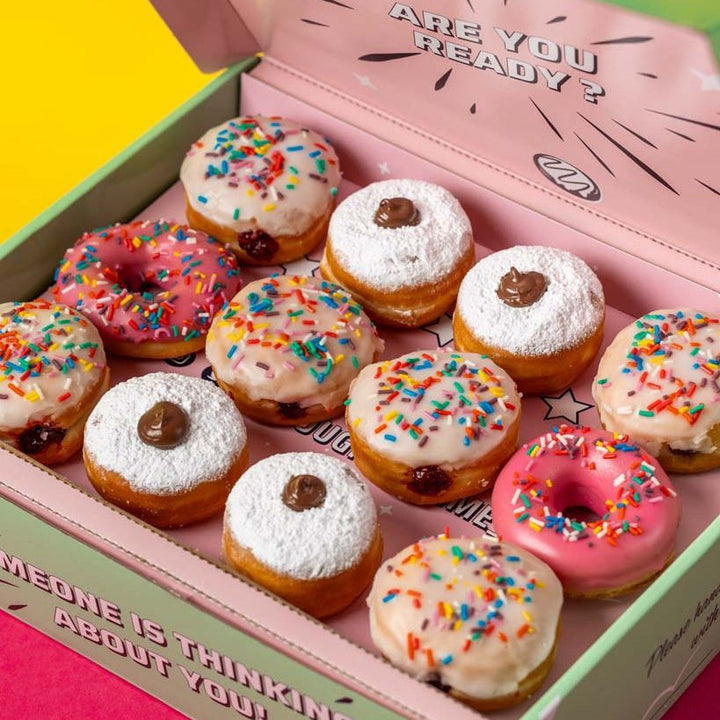 "Mini Party" mini donut gift box