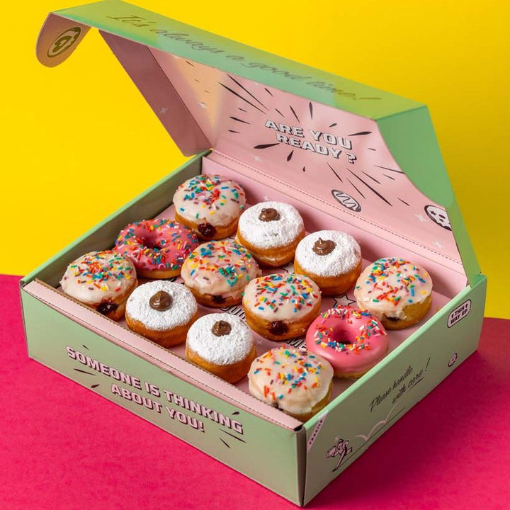 "Mini Party" mini donut gift box