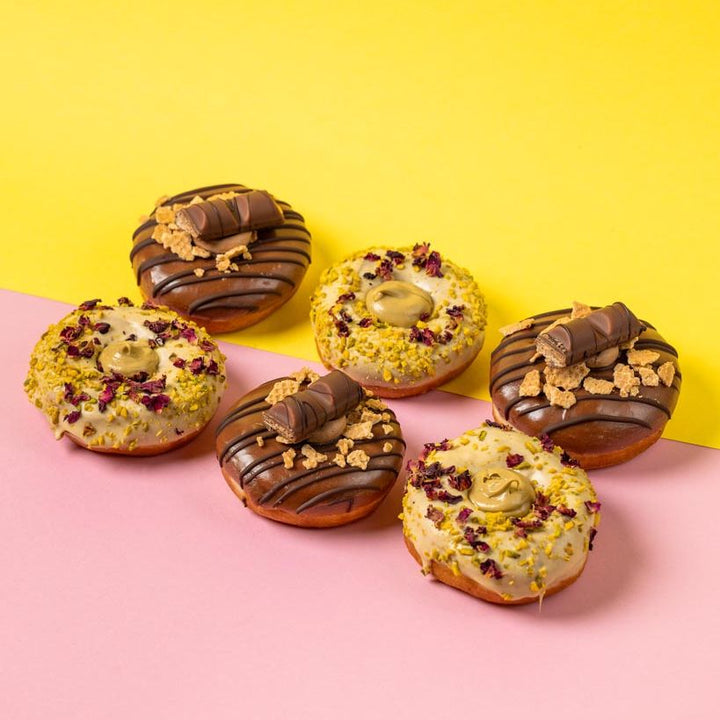 "Chocolate-Pistacho" caja regalo donut