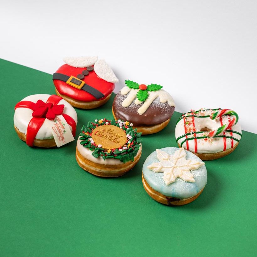 "Christmas Special" doughnut gift box