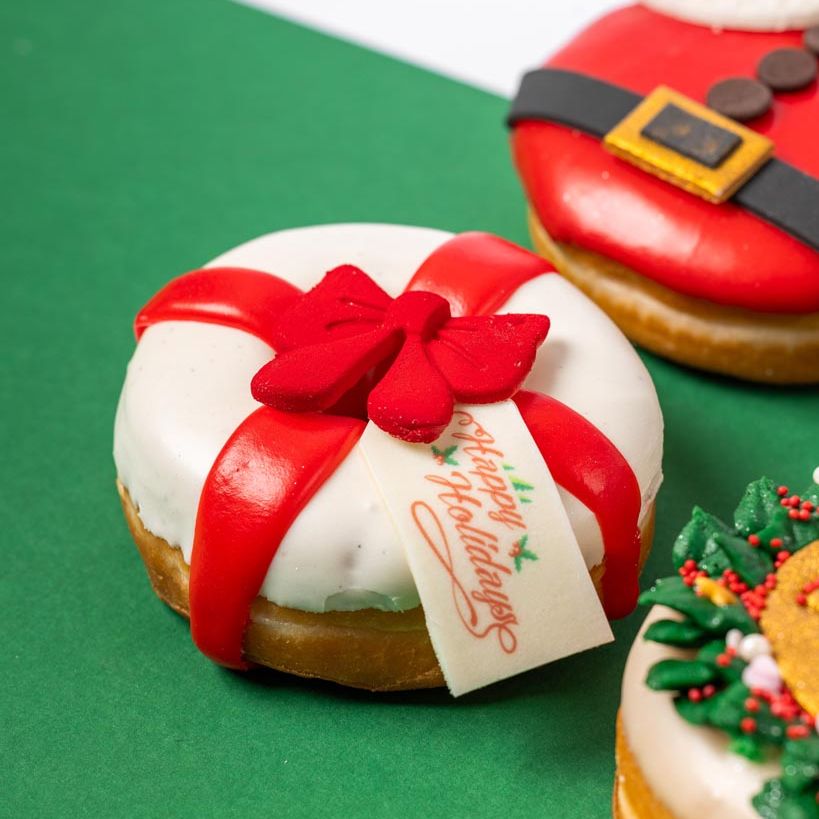 "Christmas Special" doughnut gift box