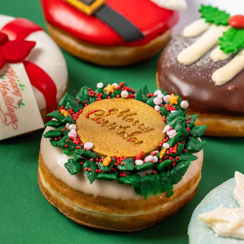 "Christmas Special" doughnut gift box