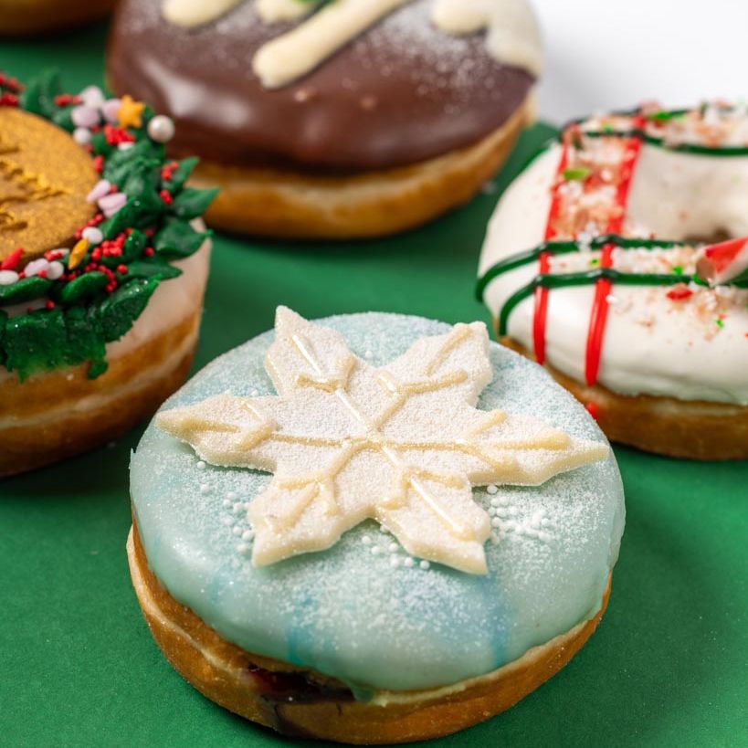 "Christmas Special" doughnut gift box