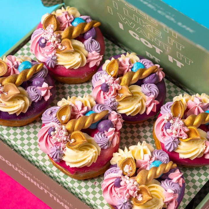 "Unicorn Special" donut gift box (vegan)