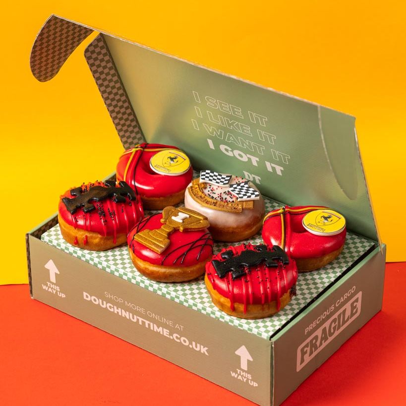 Confezione regalo di ciambelle "Racing Special" (vegan)