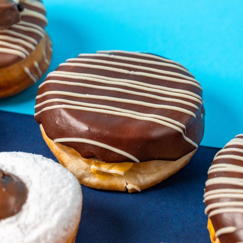 "Chocoholics" Caja regalo mini donuts