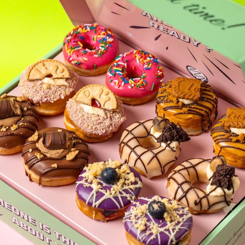 "DT Classic" Mini-Donut Geschenkbox