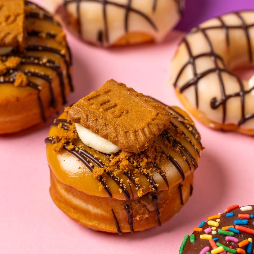 "Selección vegana" Caja de regalo de mini donuts (VG)