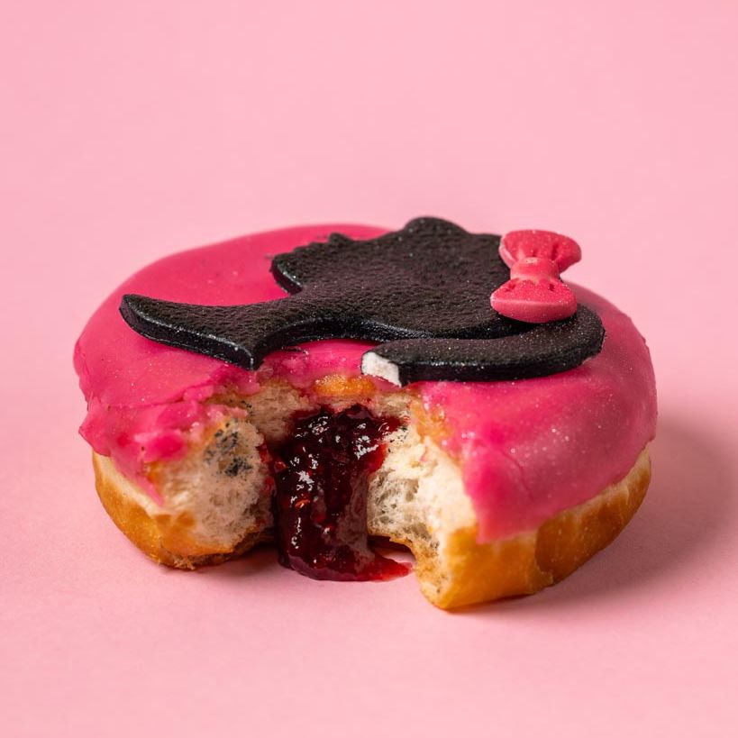 "Spécial Barbie" boîte cadeau de donuts (végétalien)