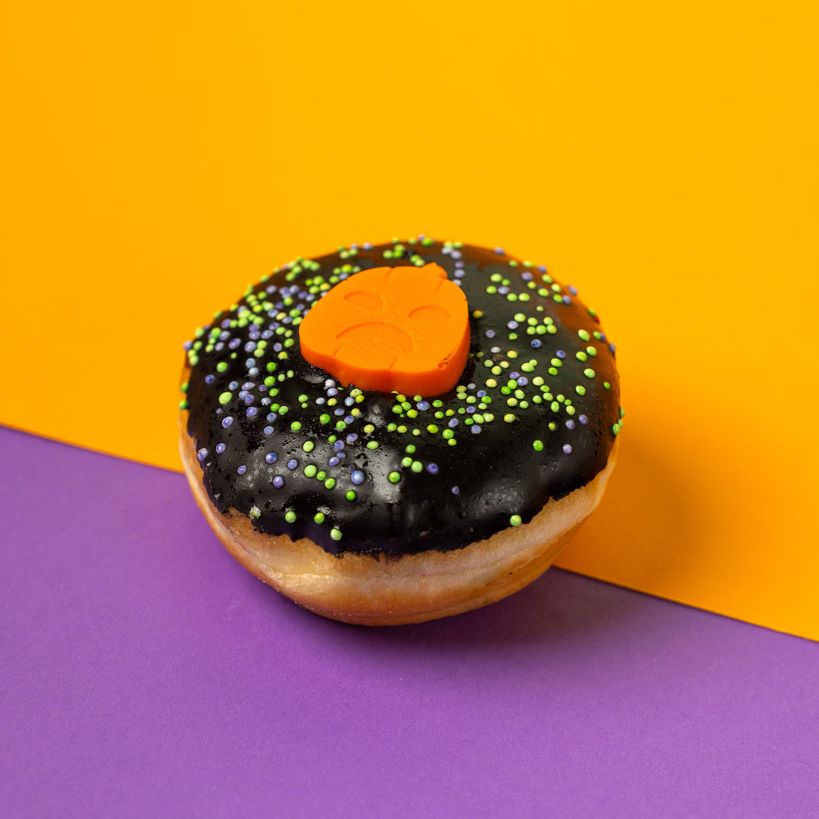 Boîte cadeau mini donut d'Halloween (VG)