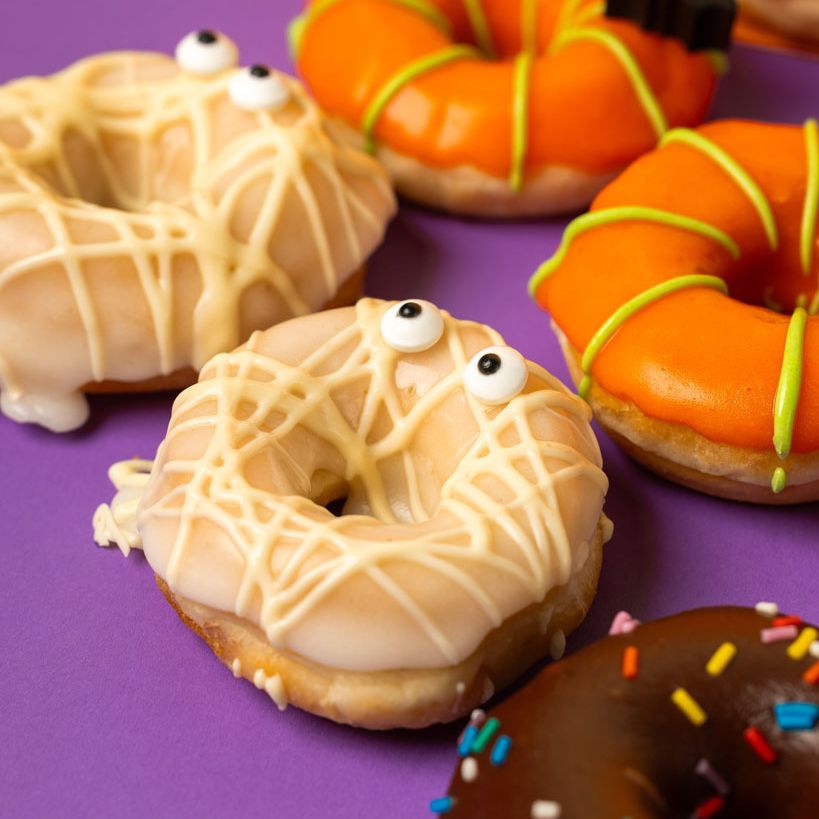 Boîte cadeau mini donut d'Halloween (VG)