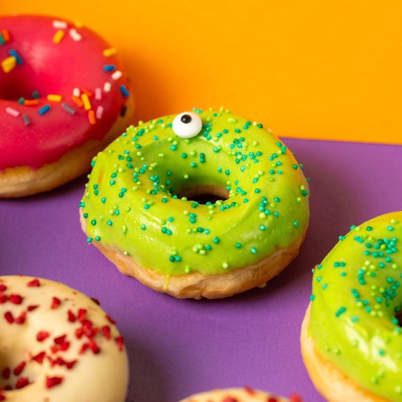Boîte cadeau mini donut d'Halloween (VG)