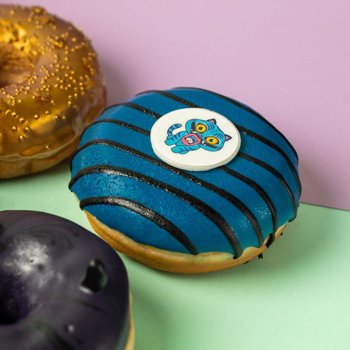 Caja regalo donut "Especial K-Pop" (vegano)