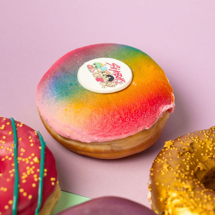 Caja regalo donut "Especial K-Pop" (vegano)