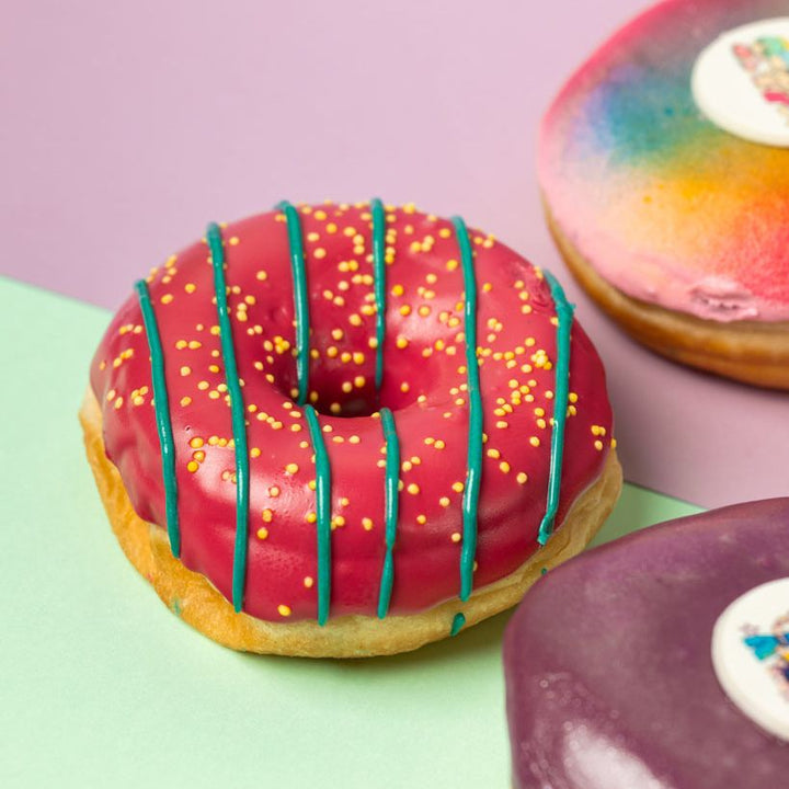 Caja regalo donut "Especial K-Pop" (vegano)