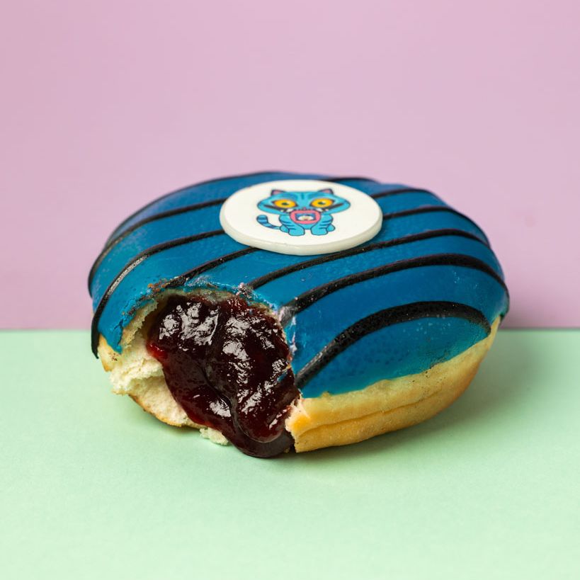 Caja regalo donut "Especial K-Pop" (vegano)