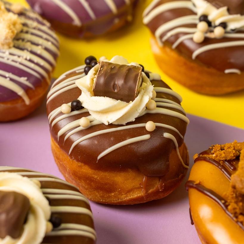 "Filled with Love" boîte cadeau mini donut