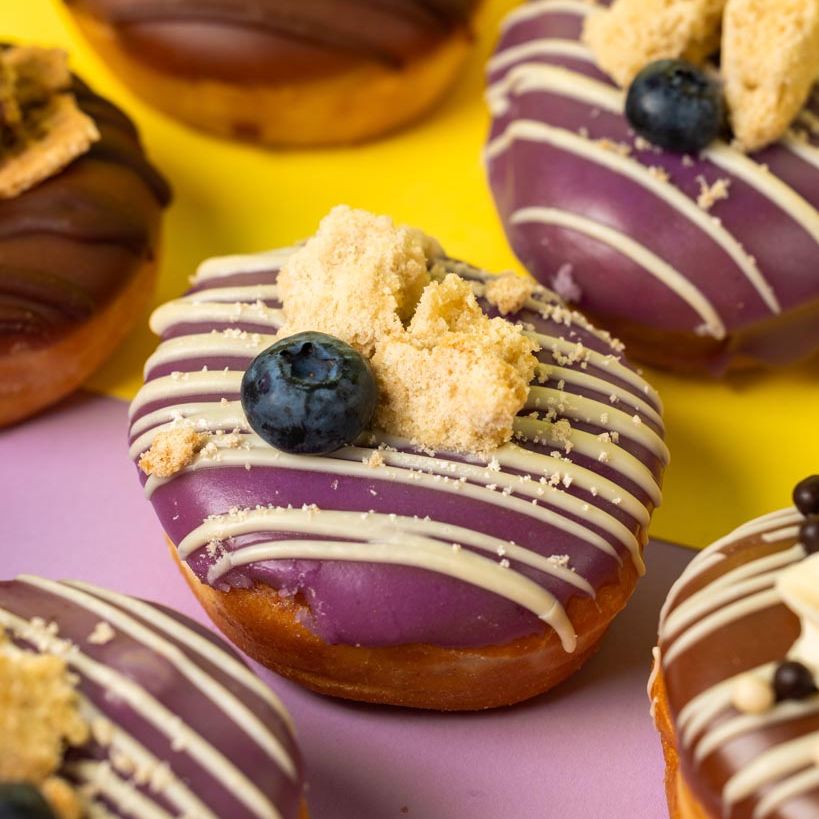 "Filled with Love" boîte cadeau mini donut