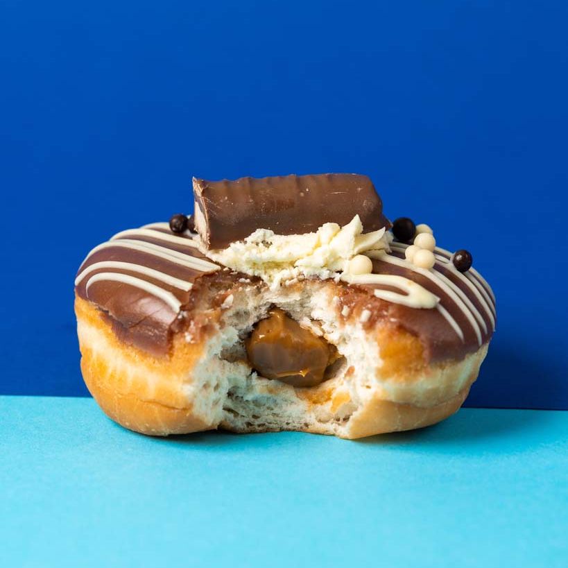 "Chocoholics" Caja regalo mini donuts