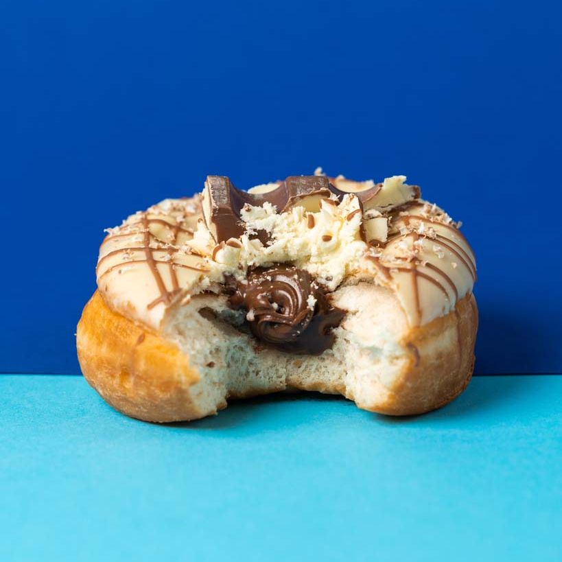 "Chocoholics" Caja regalo mini donuts