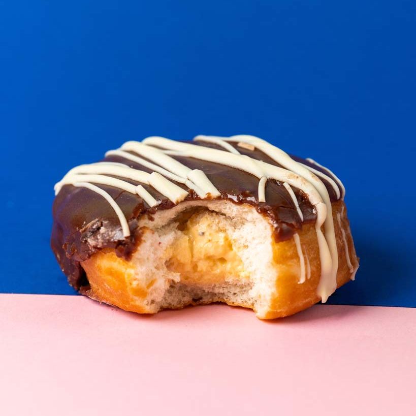 "Chocoholics" Caja regalo mini donuts